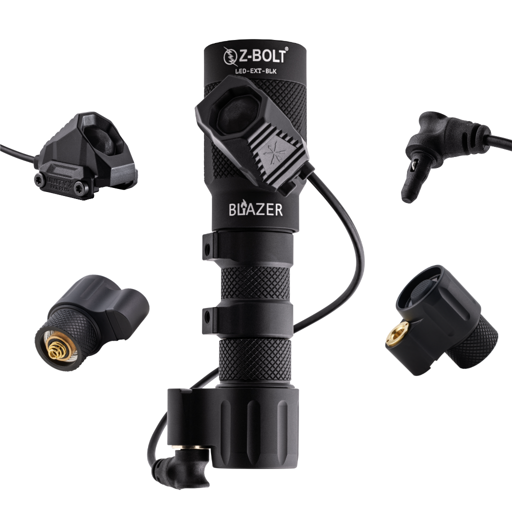 18350 LED Rifle Mounted Light - 6x Anodized Colors