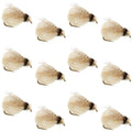 Bead Head LaFontaine Tan Deep Sparkle Caddis Pupa - 12 Flies Size 18