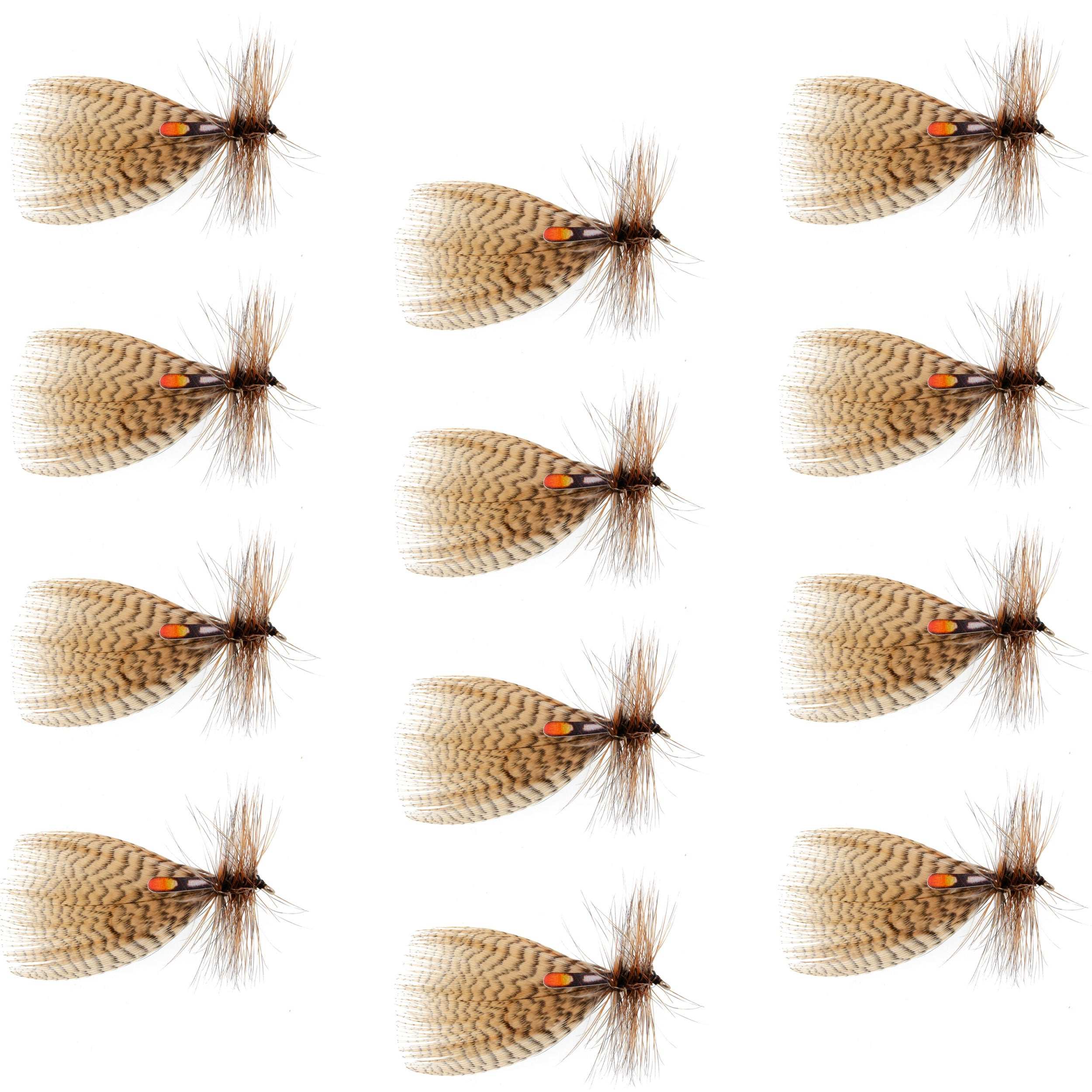 Hornberg Special Streamer or Dry Fly - 12 Flies - Hook Size 8