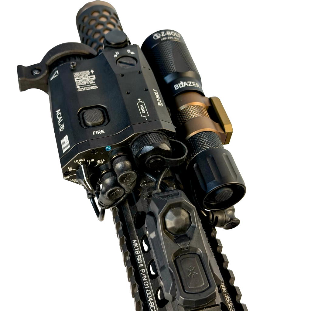 18350 LED Rifle Mounted Light - 6x Anodized Colors