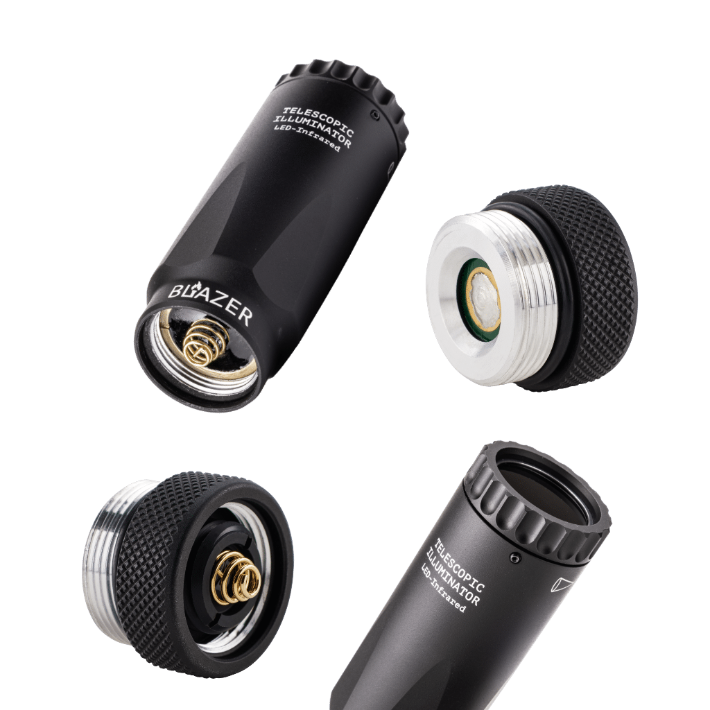 BLAZER I - LED IR Illuminator HEADS + Nylon Wraps (IP65)