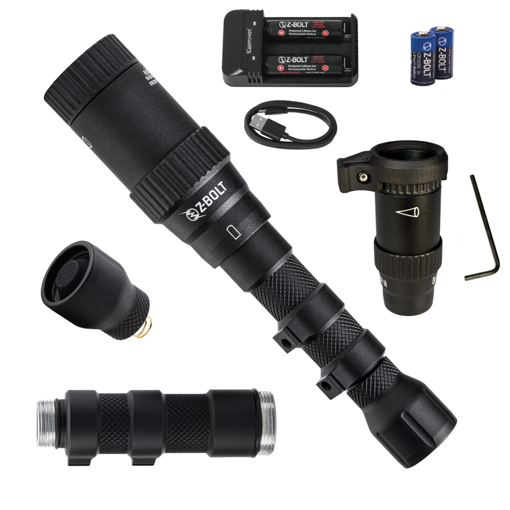 BLAZER II LED IR Illuminators - RIFLE MOUNTED (IP68)