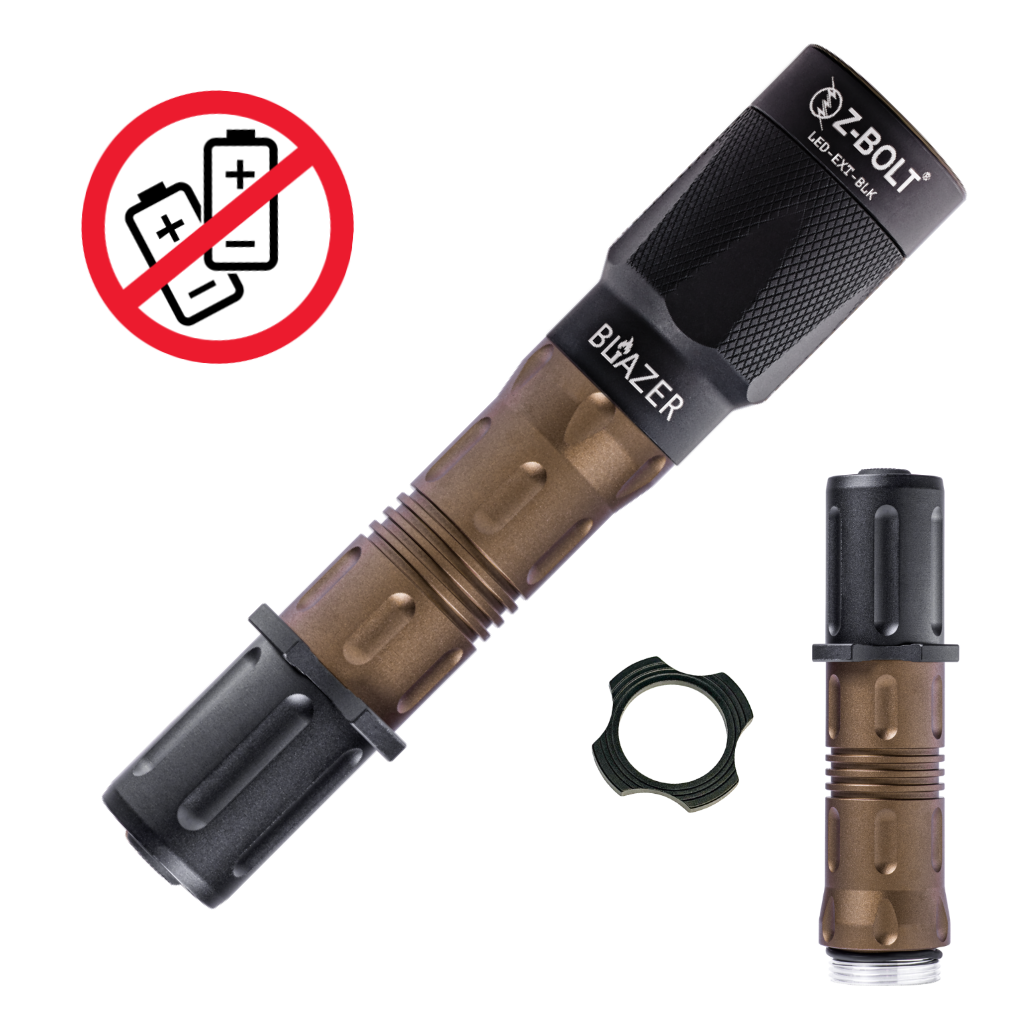 18650 LED Handheld Light for Patrol or EDC