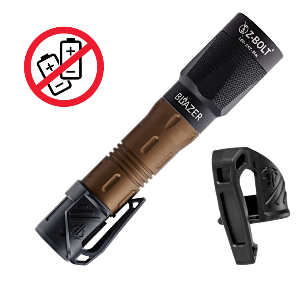 18650 LED Handheld Light for Patrol or EDC