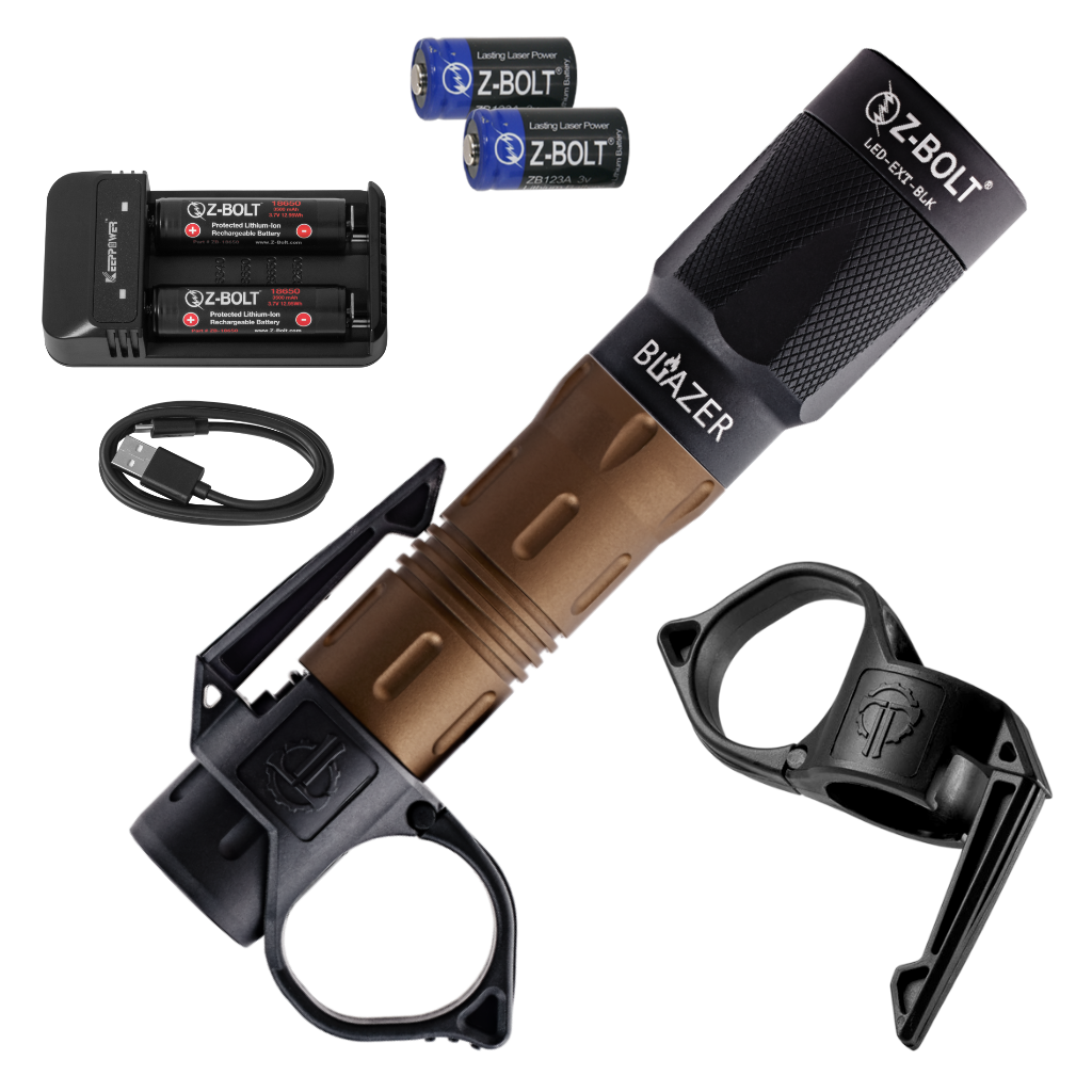 18650 LED Handheld Light for Patrol or EDC