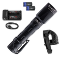 18650 LED Handheld Light for Patrol or EDC