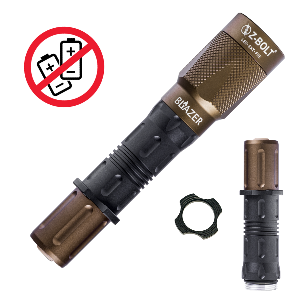 18650 LED Handheld Light for Patrol or EDC
