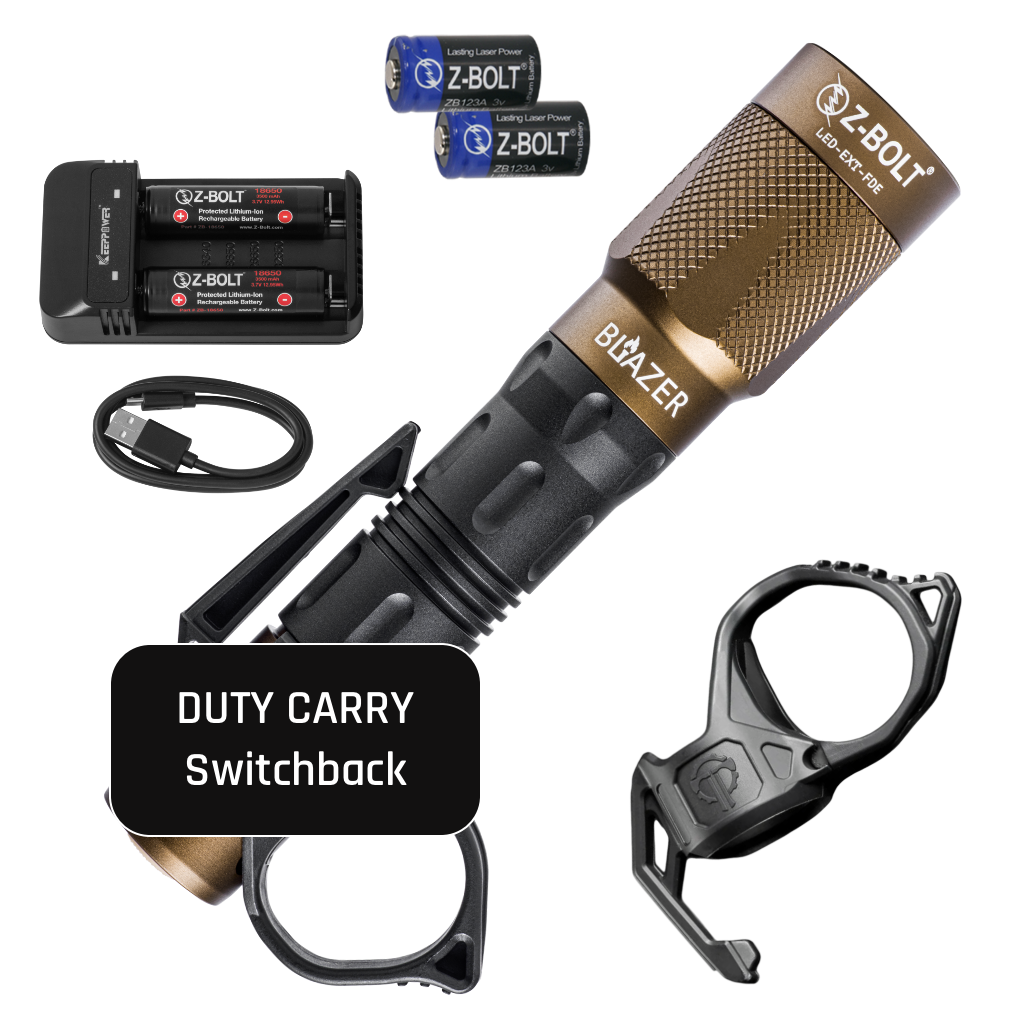 18650 LED Handheld Light for Patrol or EDC