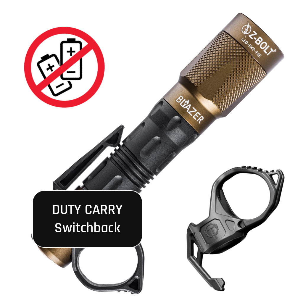 18650 LED Handheld Light for Patrol or EDC