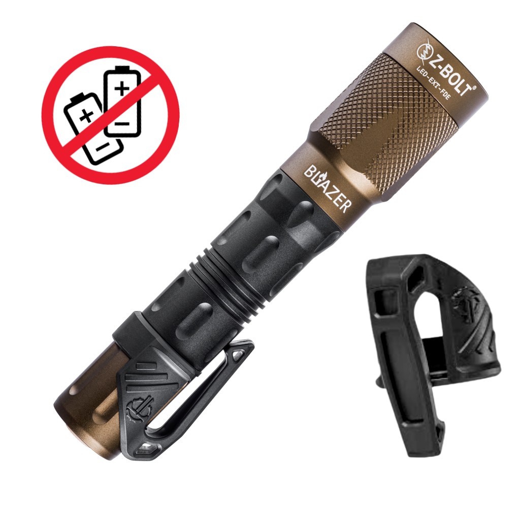 18650 LED Handheld Light for Patrol or EDC