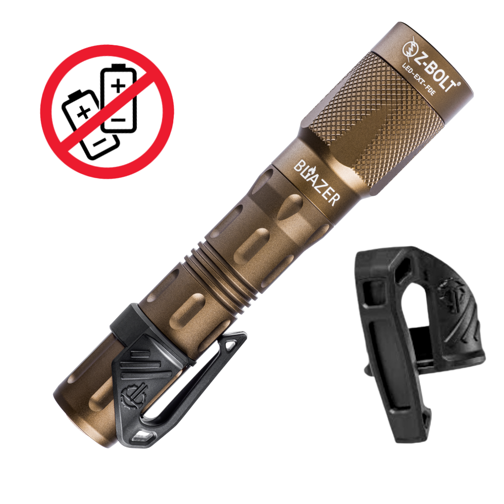 18650 LED Handheld Light for Patrol or EDC