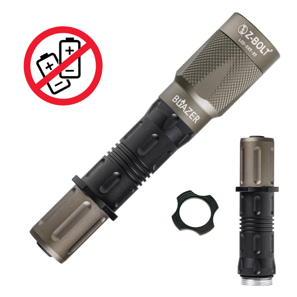 18650 LED Handheld Light for Patrol or EDC