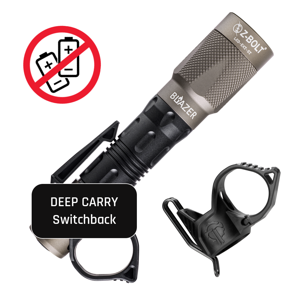 18650 LED Handheld Light for Patrol or EDC