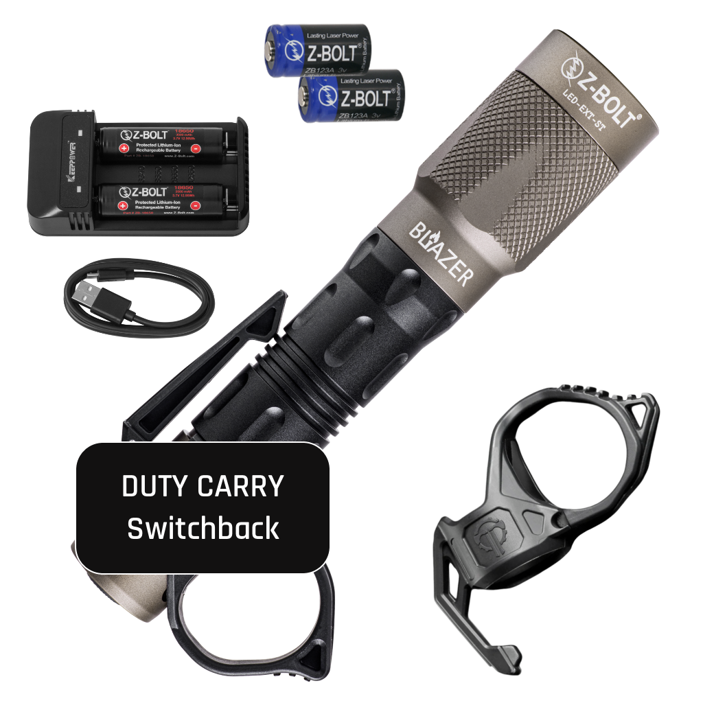 18650 LED Handheld Light for Patrol or EDC