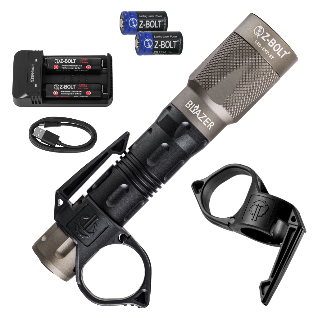 18650 LED Handheld Light for Patrol or EDC