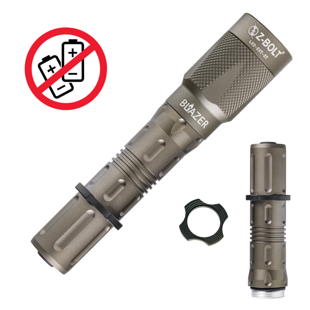 18650 LED Handheld Light for Patrol or EDC