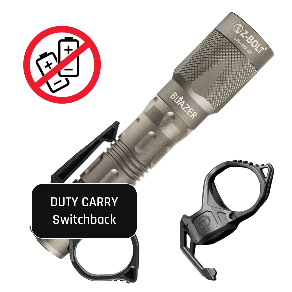 18650 LED Handheld Light for Patrol or EDC