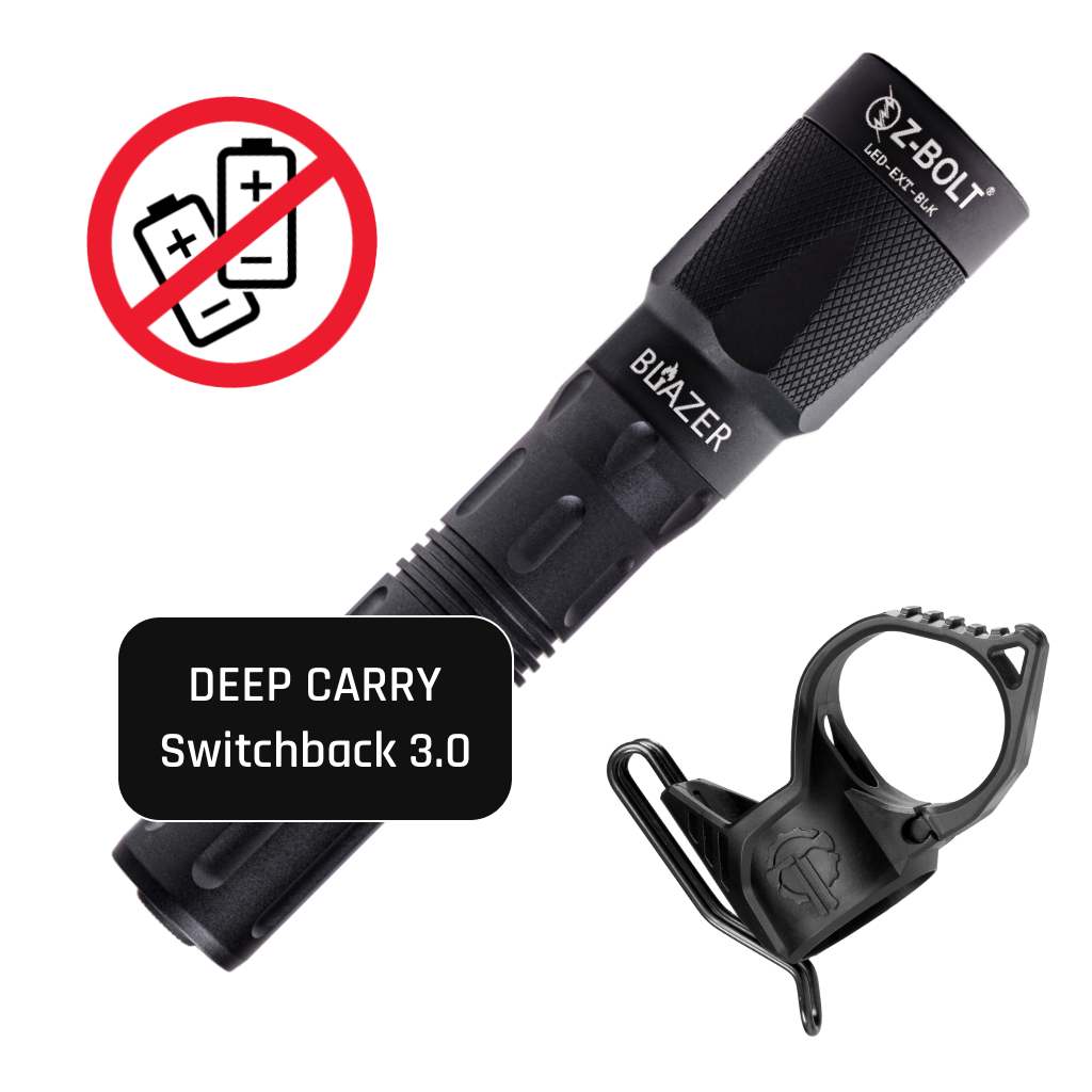 18650 LED Handheld Light for Patrol or EDC