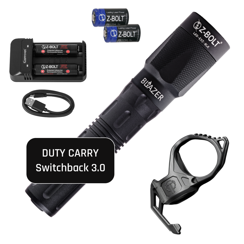 18650 LED Handheld Light for Patrol or EDC