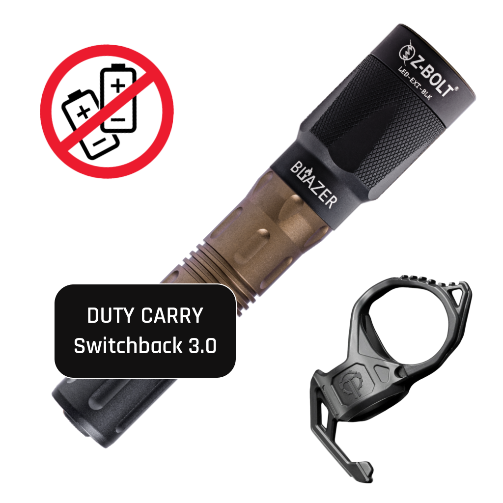 18650 LED Handheld Light for Patrol or EDC