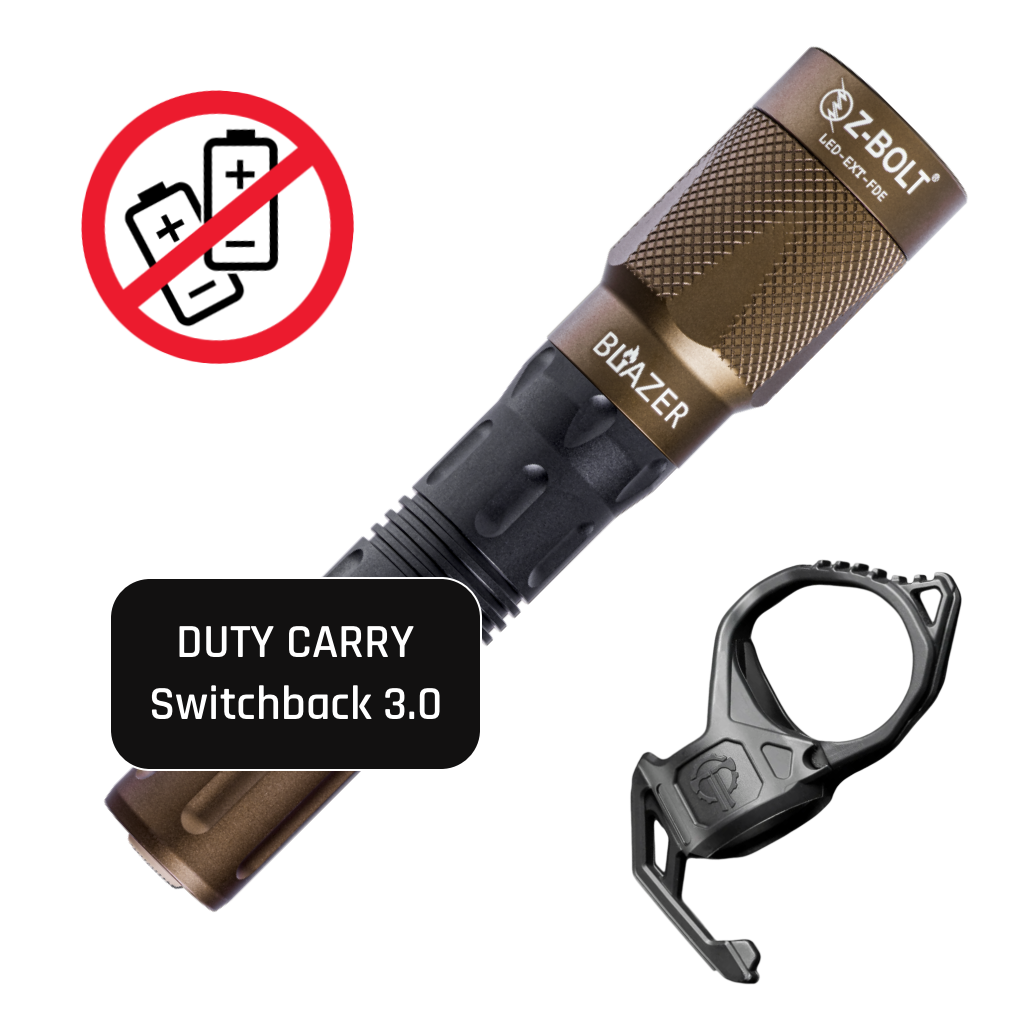 18650 LED Handheld Light for Patrol or EDC