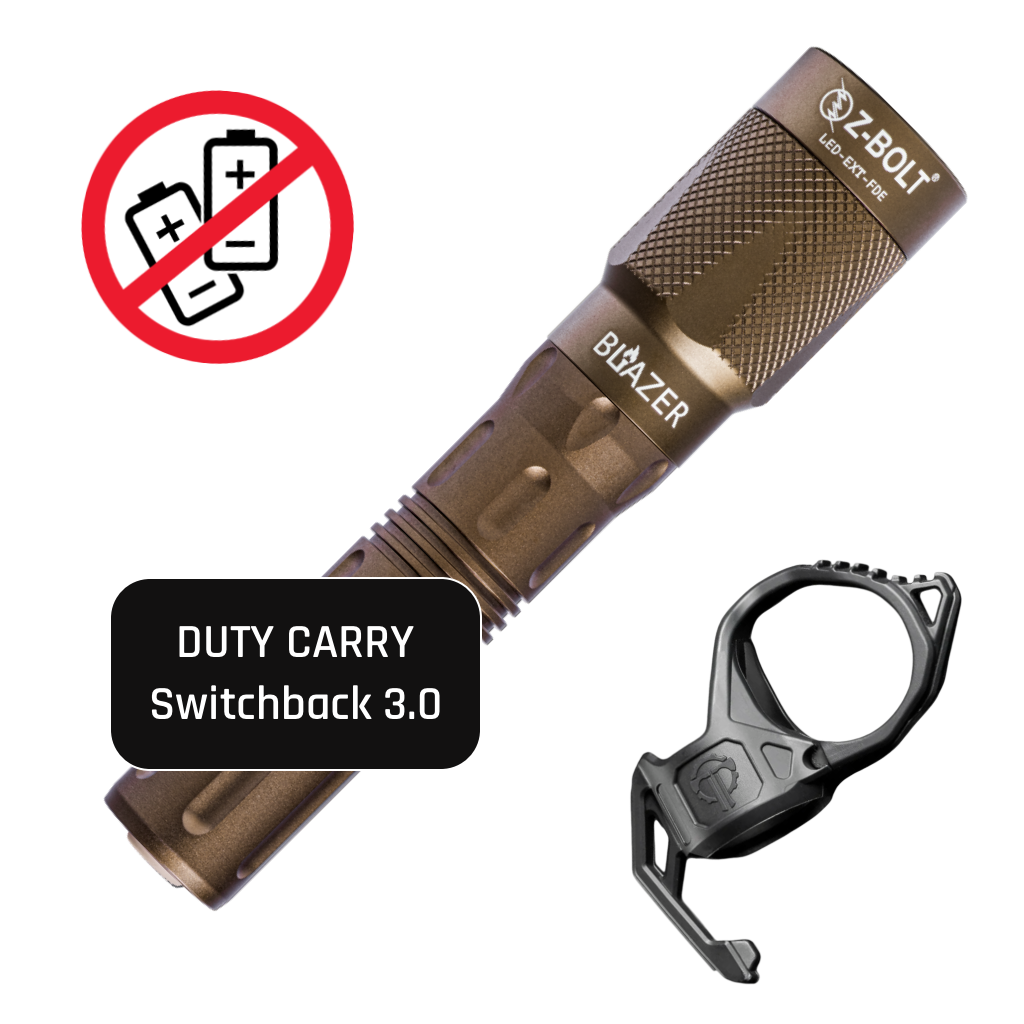 18650 LED Handheld Light for Patrol or EDC
