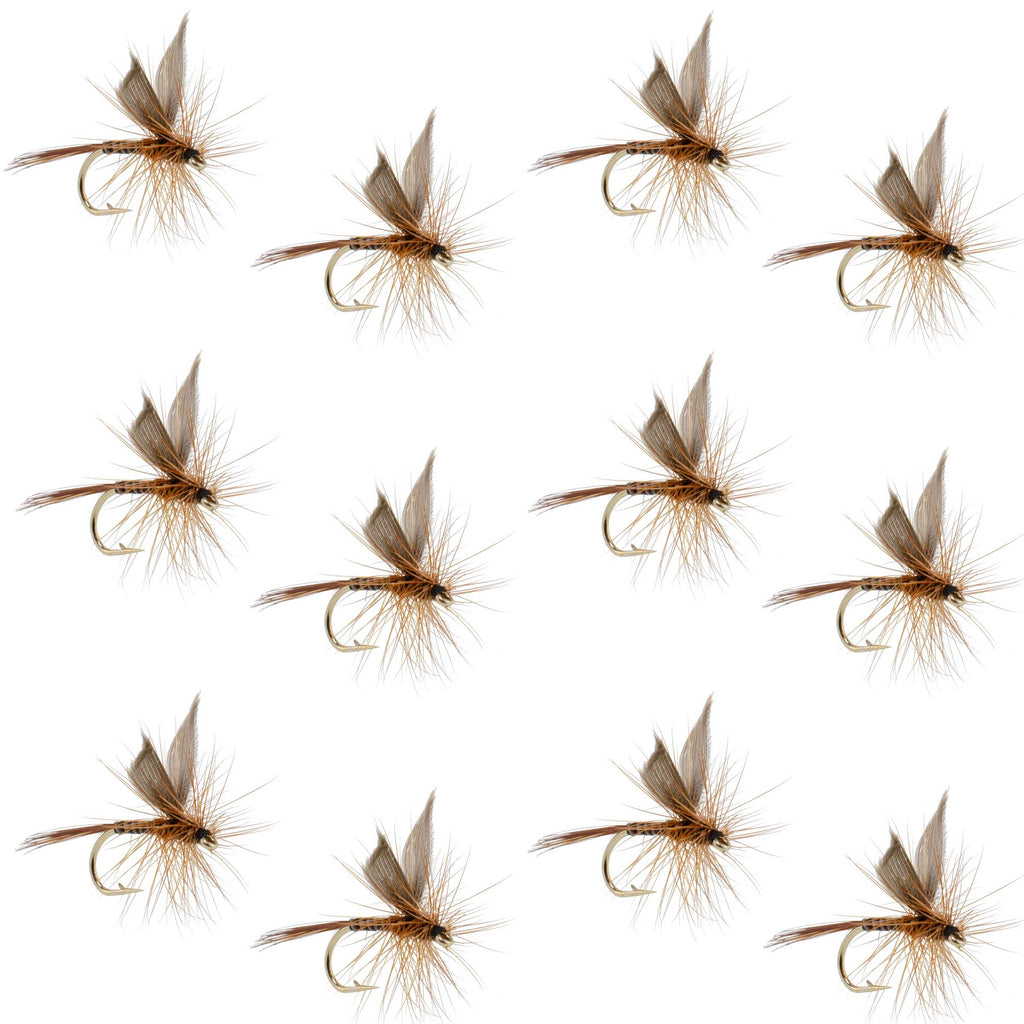 Red Quill Classic Dry Fly - 12 Flies Size 12