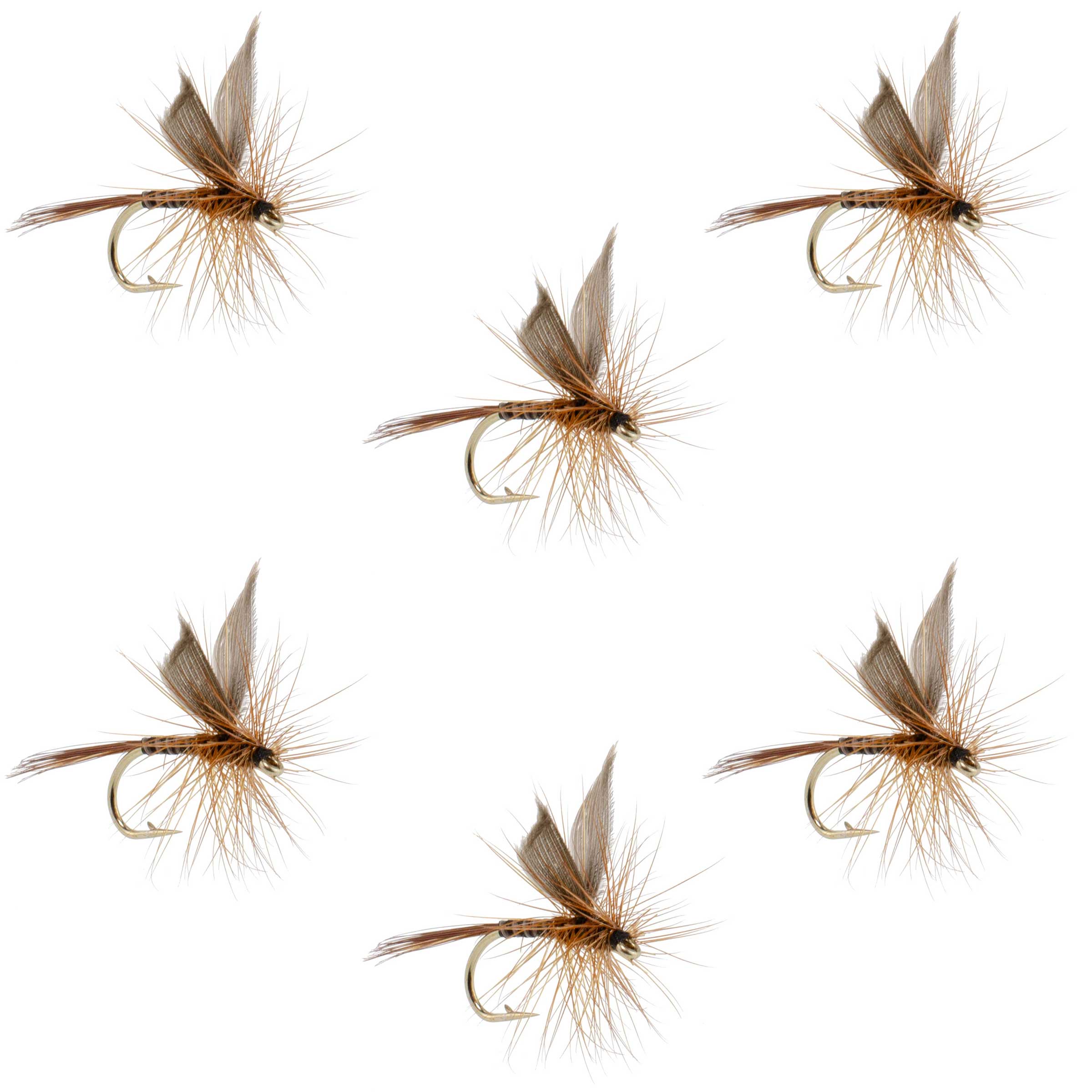 Red Quill Classic Dry Fly - 6 Flies Size 14