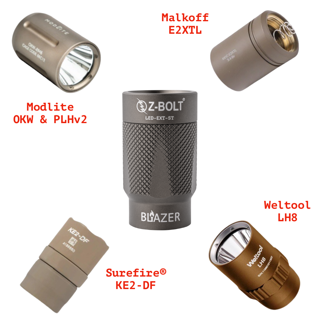 LED Light Heads with Target Reflector