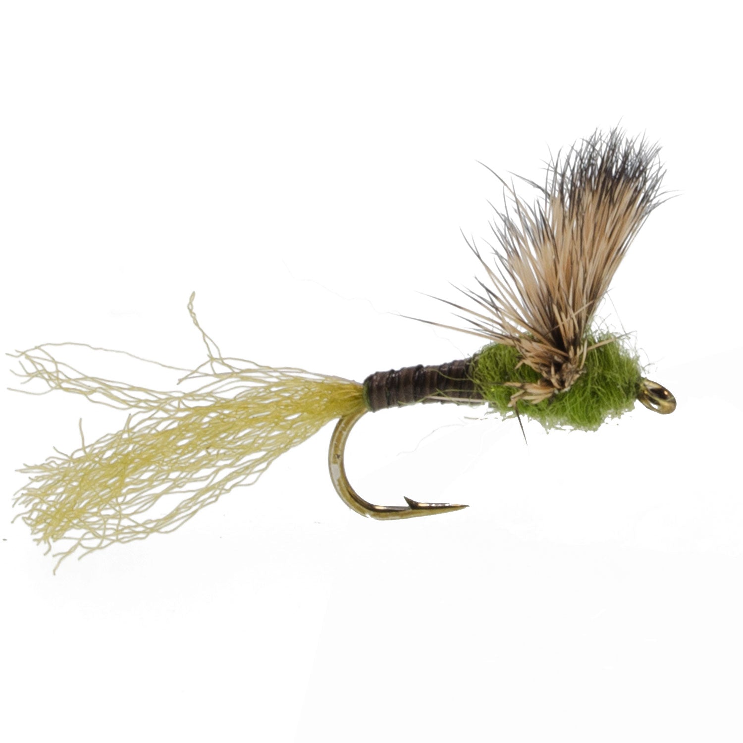 3 Pack Sparkle Dun Baetis Mayfly - Hook size 18