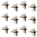 Tungsten Soft Hackle Pheasant Tail Tactical Euro Jig - 12 Flies Size 16