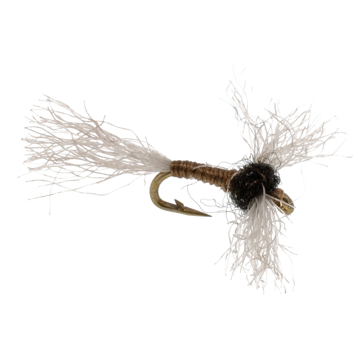 Improved Zelon Midge 6 Flies Hook Size 20